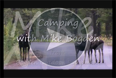 Camping with Mike Bogden, creator of the FlashLantern
