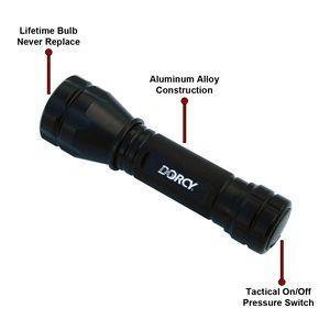 Dorcy 200 Lumen flashlight diagram